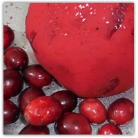 Cranberry playdough recipe - festive Christmas and Yule ingredients