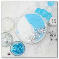 Frozen themed slime recipe