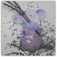 Lavender playdough