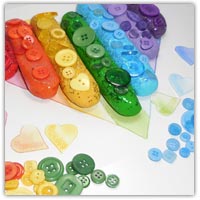 Rainbow heart playdough activity printables