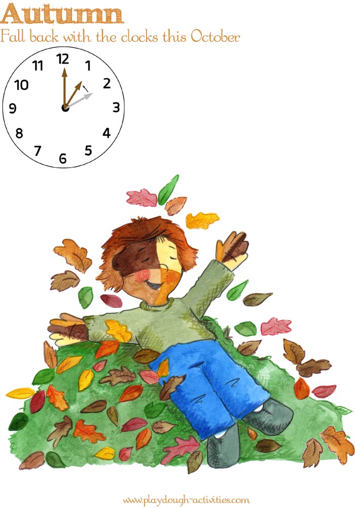 Fall back with the clocks this autumn time October
