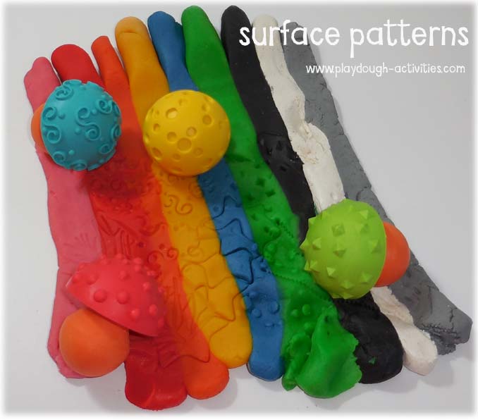 ELC playdough palm grip embossing stamps