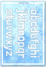 Frozen abc letters playdough mat