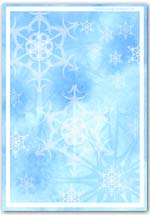 Snowflake playdough mat free printable