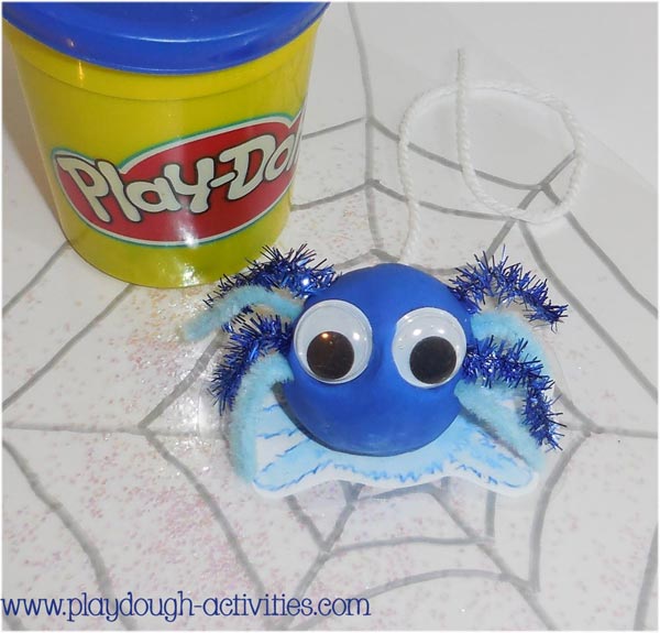 Play-Doh made spider