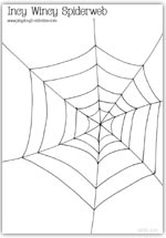 Print spiderweb templates for role play