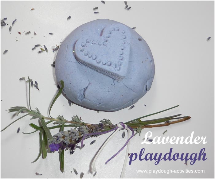 lavender playdough recipe