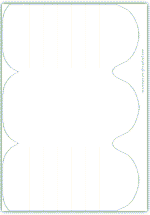 Egyptian mummy wraps base sheet printable