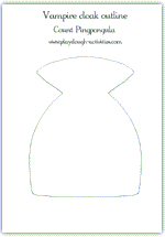 Count Pingpongula's vampire night cloak