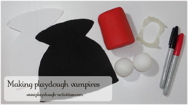 Resources to make playdough Vampires