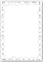 popcorn frame for transient art work
