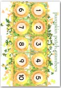 1-10 pumpkin patch playdough board game printable
