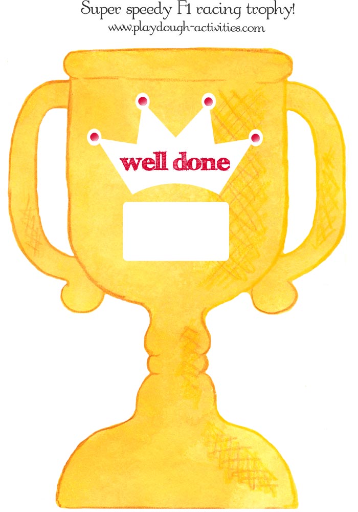 large colour trophy playdough markmaking sheet