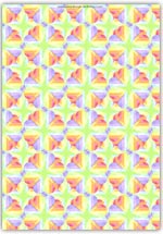 Playdough rainbow hearts roll cut and reveal sheet
