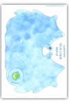 blue super hero cape picture to print