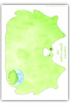 green superhero cape preschool playdough printable