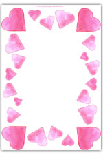 Valentine's day playdough heart mat - sculpting activity sheet