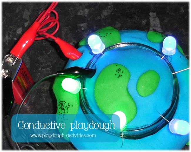 Conductive playdough - learning about electrical circuits