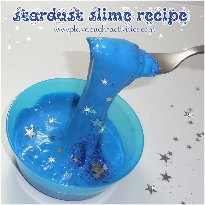Blue slime recipe