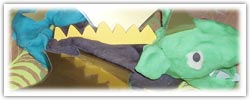 Dragon playdough activity