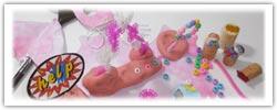 Superhero playdough - pink cape kingdom