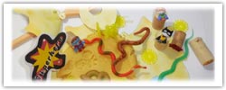 Superhero playdough - yellow cape desert