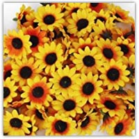 Buy artificial Gerbena flower heads on amazon.co.uk