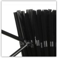 Buy black paper not plastic drinking straws on Amazon.co.uk