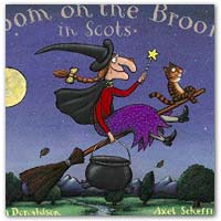Buy a Scots version of Room on the Broom on amazon.co.uk