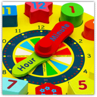Toy clocks on amazon.co.uk