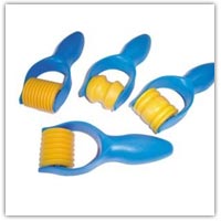 Buy hand rollers that add pattern and texture to the surface of dough on Amazon.co.uk