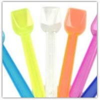 Buy small plastic spoon scoops on Amazon.co.uk