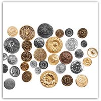 Buy metal buttons in a variety of sizes on amazon.co.uk