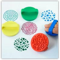 Buy palm and finger stampers on amazon.co.uk