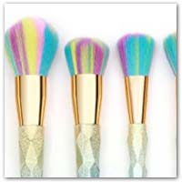 Buy rainbow makeup brushes on amazon.co.uk