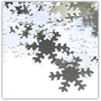 Buy silver snowflake confetti on Amazon.co.uk