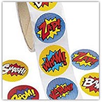 Buy superhero stickers to laminate on amazon.co.uk