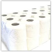White tissue paper rolls - mummy bandages