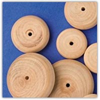 Buy wooden wheels and struts on amazon.co.uk