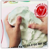 Buy white airdry clay to make permanent hard sculpted decorations