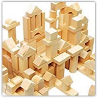 Buy wooden building bricks and blocks on amazon.co.uk