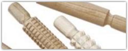 Playdough rolling pins