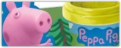 Pappa and George pig playdough activity sets