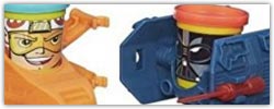 Play-Doh Star Wars can heads