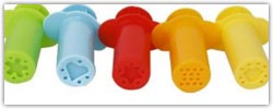 Playdough tool extruders